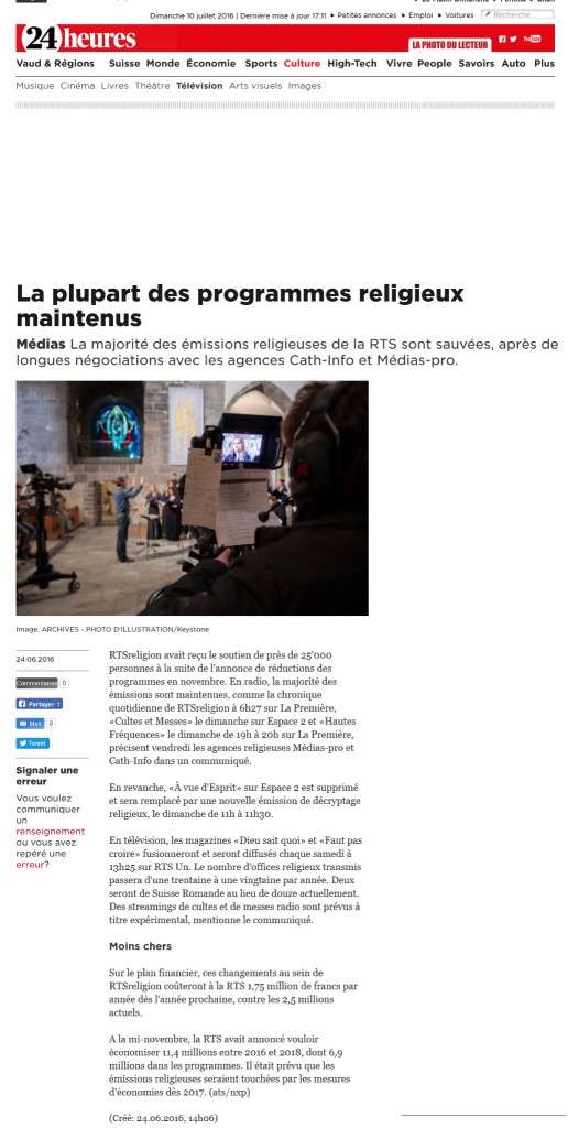 thumbnail of 2016-06-24 La plupart des programmes religieux maintenus (24heures)